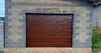 Гаражные секционные ворота Trend