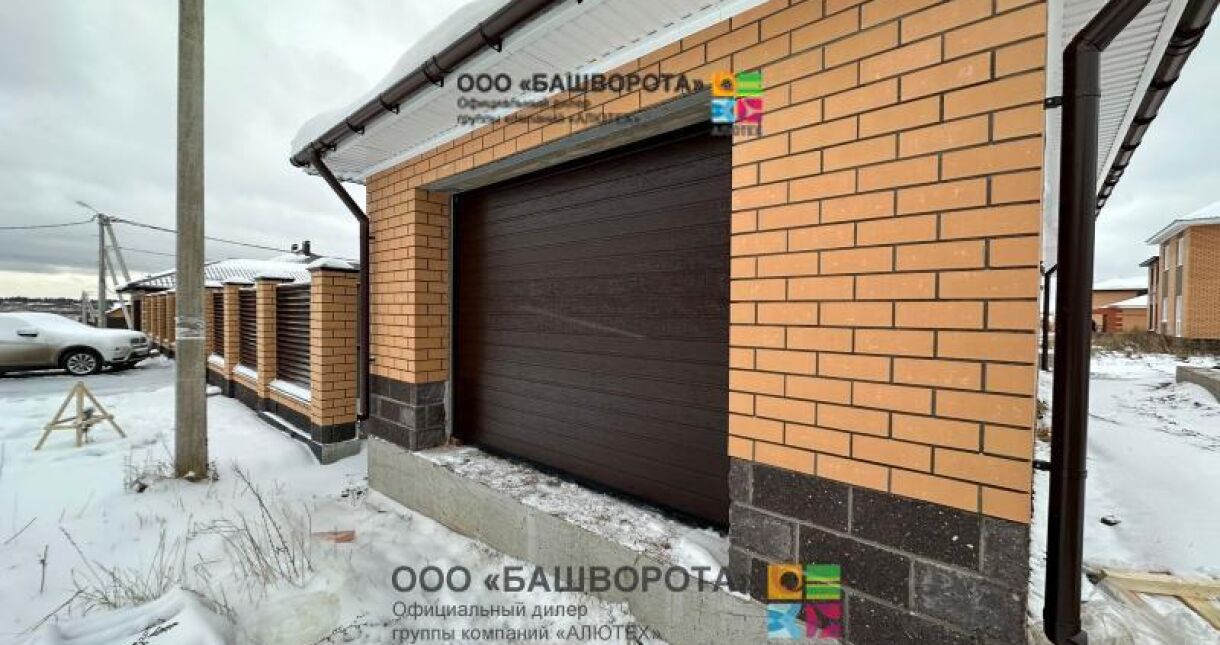 Гаражные ворота Alutech серии Trend 